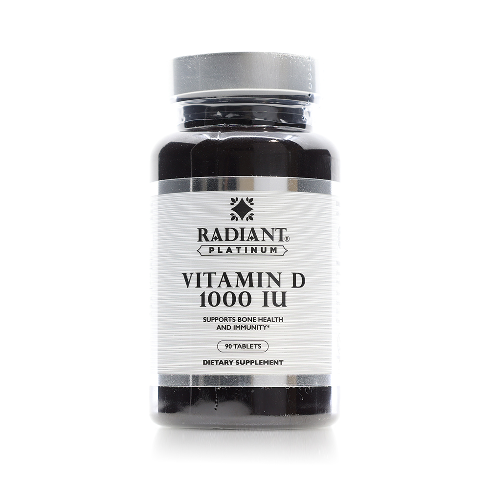 Radiant Platinum Vitamin D 1000 Iu 90 Tab